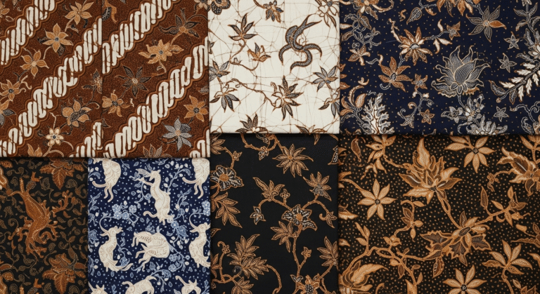 macam-macam motif kain batik